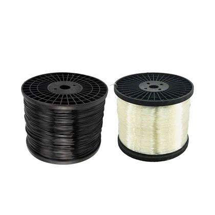 2.5mm 3.0mm Nwa Koulè Poyester Fil Pou Kiltivasyon Tomat