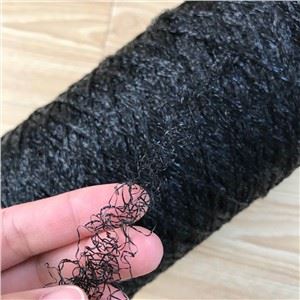 3000D / 8F 100% Polypropylene PP Curly Grass Yarn pou tapi
