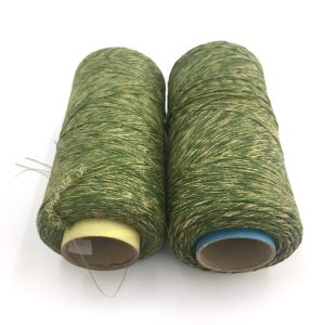 8800D Fil Artifisyèl PE Grass Pou sentetik gazon foutbòl gazon